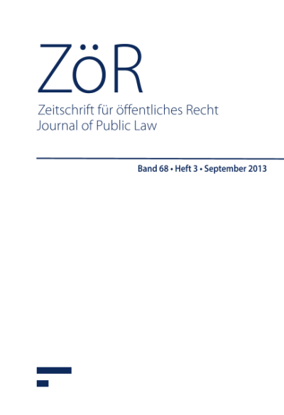 Recent Austrian practice in the field of European Union law – Report for 2012