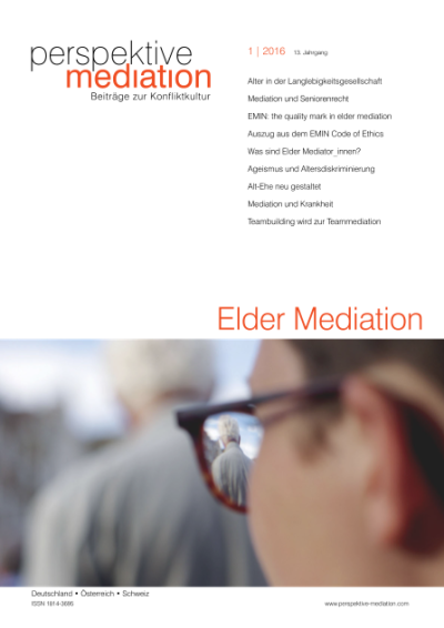 Mediation und Seniorenrecht