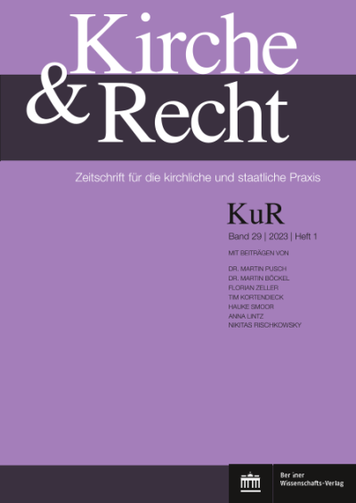 Die Wiederentdeckung der funktionalen Gewaltenteilung als Dimension des LeitungsamtsThe Rediscovery of the Functional Separation of Powers as a Dimension of the Office of Governance