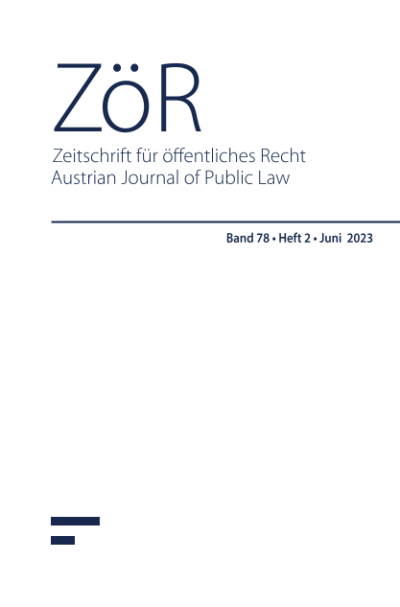 Zentrale Entscheidungen der Unionsgerichte für Österreich aus dem Jahr 2022EU Courts’ Key Decisions for Austria in 2022