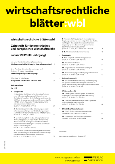 UBER-System verstößt gegen Wiener Taxi-, Mietwagen und Gästewagen-Betriebsordnung