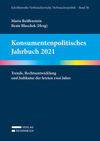 Konsumentenpolitisches Jahrbuch 2021