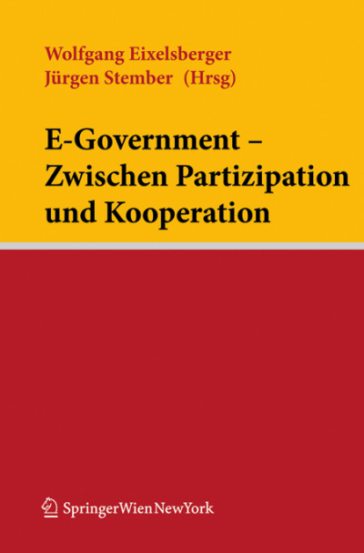 E-Government - Zwischen Partizipation und Kooperation