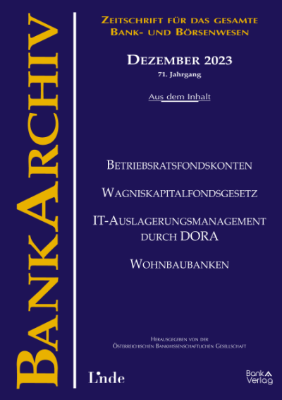 Preis des Verbandes österreichischer Banken und Bankiers 2024