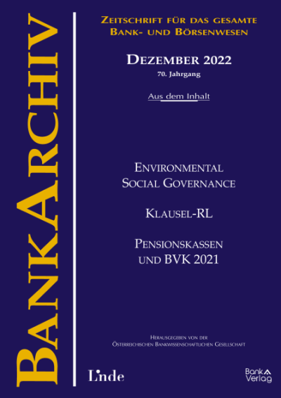 ESG (Environmental Social Governance) beim Vertrieb von Finanzprodukten