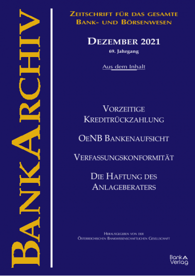 Preis des Verbandes österreichischer Banken und Bankiers 2022