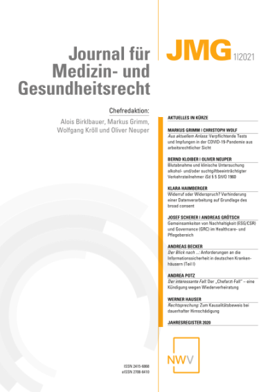 Anforderungen an die Informationssicherheit in deutschen Krankenhäusern (Teil I)
