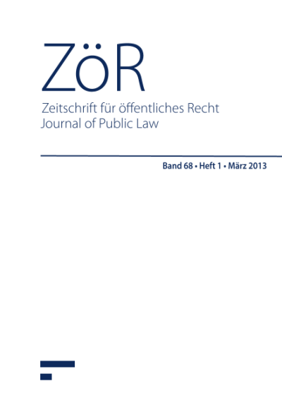 Recent Austrian practice in the field of international law Report for 2012