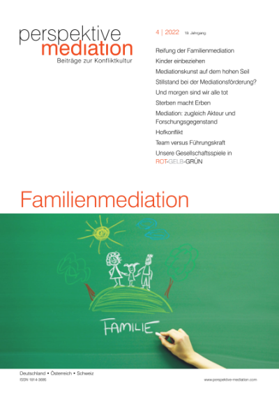 Reifung der Familienmediation