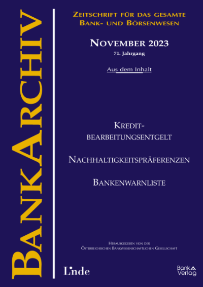 Preis des Verbandes österreichischer Banken und Bankiers 2024