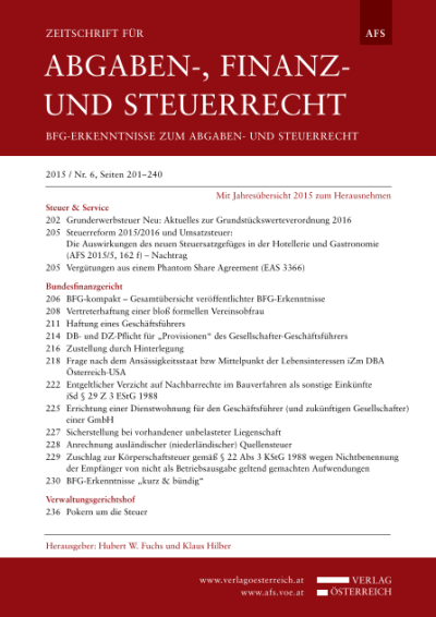 Frage nach dem Ansässigkeitsstaat bzw Mittelpunkt der Lebensinteressen iZm DBA Österreich-USA