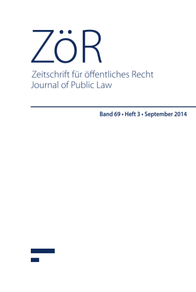 Recent Austrian practice in the field of European Union law Report for 2013
