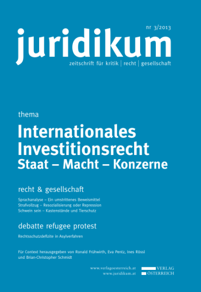 A Critique of Investment Treaties and Investor-State Arbitration