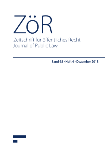 Die Rolle der Grundrechte in der föderalen Rechtsgemeinschaft der Europäischen UnionThe Role of Constitutional Rights in the Federal Legal Community of the European Union