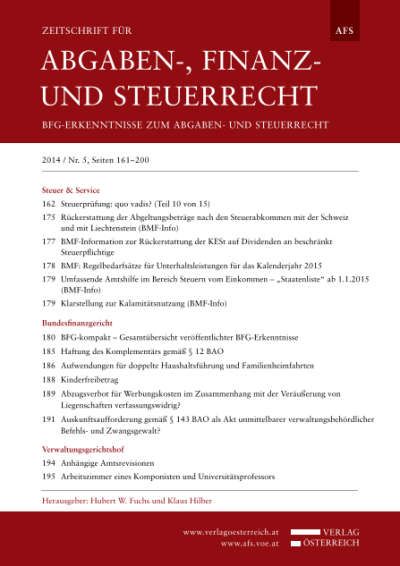 Rückerstattung der Abgeltungsbeträge nach den Steuerabkommen mit der Schweiz und mit Liechtenstein (BMF-Info)